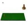 Коврик для гольфа Тренировочный Практический Ударный Искусственный Дерн Трава Пад В помещении Коврик для упражнений