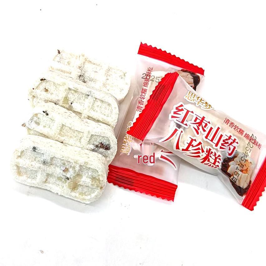 Red Date & Yam Eight Treasures Cake - Casual Snack for Breakfast or Office Meal Replacement