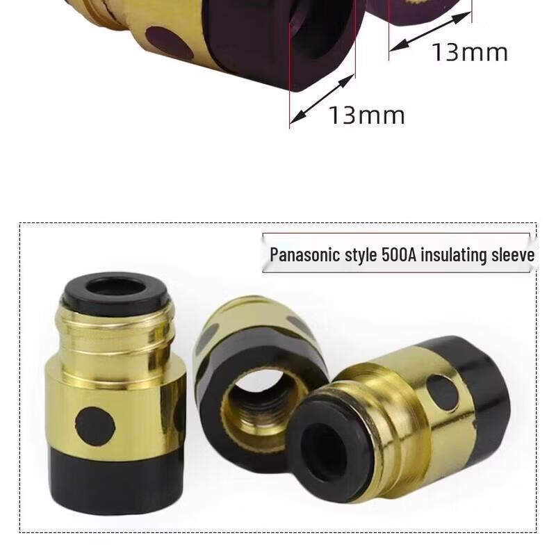 Изолированная медная сварочная гайка Jundingying 350A (10 шт.)