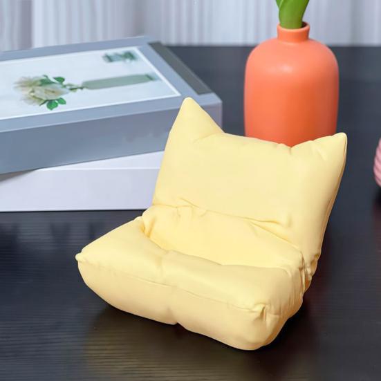 Держатель для телефона в форме дивана с портом для зарядки, регулируемый угол наклона, инновационное крепление для телефона на диван, кресло, для домашнего офиса и путешествий