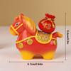 Zodiac Horse Ornaments Handcrafted Year Of The Horse Resin Cartoon Horse Statue Diy Craft