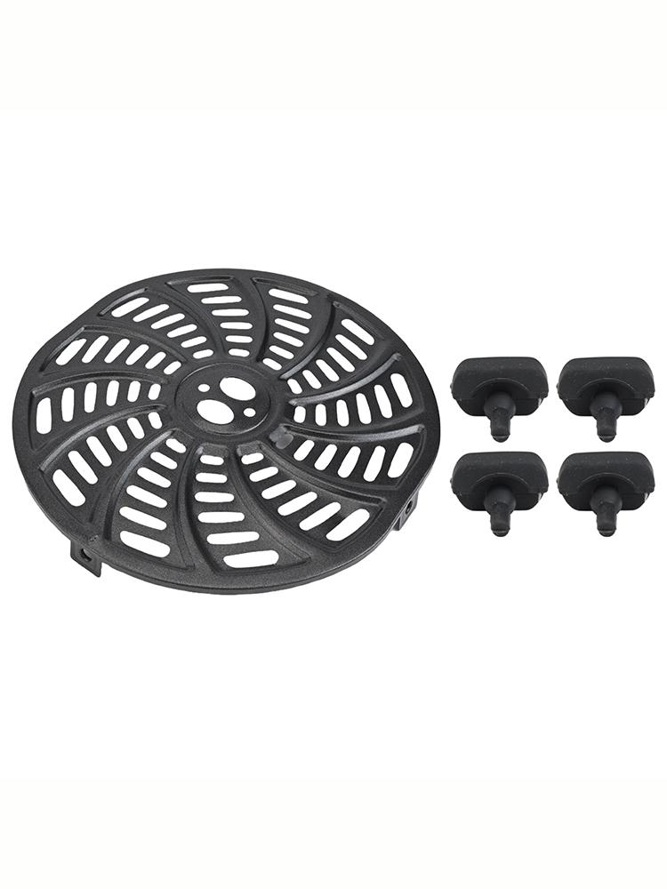 Для аэрофритюрницы Gourmia, противень для хрустящей корочки, идеально подходит для духовок объемом 6 кварт и подходит для посудомоечной машины