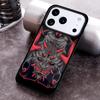 Oni Mask Phone Case for iPhone 17 16 15 Pro Max Air 14 13 12 11 Plus Shockproof Capa Cover