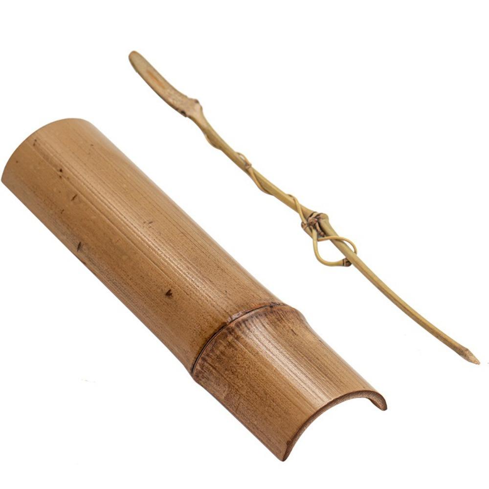 Natural Bamboo Tea Scoop Handmade Tea Needle Durable Tea Accessories Set office
