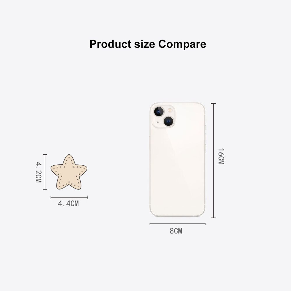 Pen Clip Reading Page Mark Double-sided Page Divider Retro Magnetic Star Bookmark Students