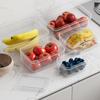 Небольшие коробки для хранения продуктов питания Холодильник Замороженное мясо Овощи Свежесть-Сохранение Прозрачная кухонная герметичная коробка для хранения