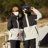 Spring and Autumn Outdoor Mountain Single Jacket Men's Three-proof Loose Casual Couple Hooded Contrast Jacket