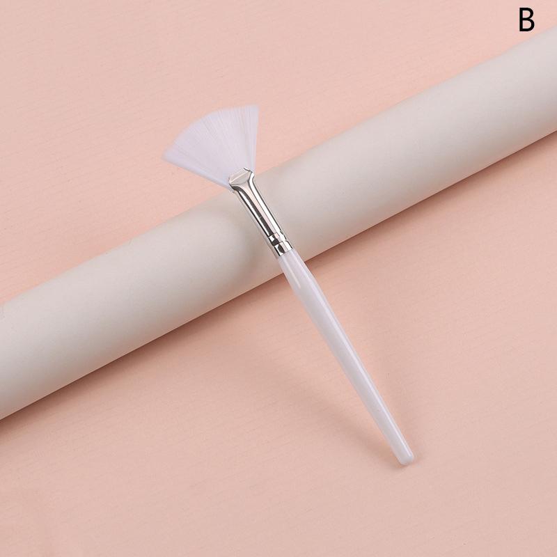 Практичные кисти для лица Веерные кисти для макияжа Мягкие портативные кисти для масок Косметические инструменты
