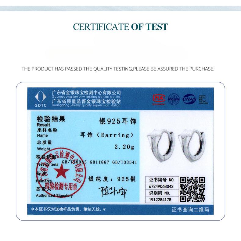 Серьги-клипсы Dopamine Love для девочки, милый радужный дизайн любви, серьги из стерлингового серебра S925