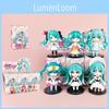 Hatsune Miku Q Version Pvc Anime Figures Blind Box With Collectible Display