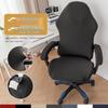 Elastic Milk Silk eSports Chair Cover - Dustproof Swivel Office Gaming Protection