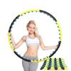 Double Row Magnet Sport Hoop Fitness Massage 7/8 Parts Magnetic Fitness Hoop Exercise Ring Circle Crossfit Workout Equipments
