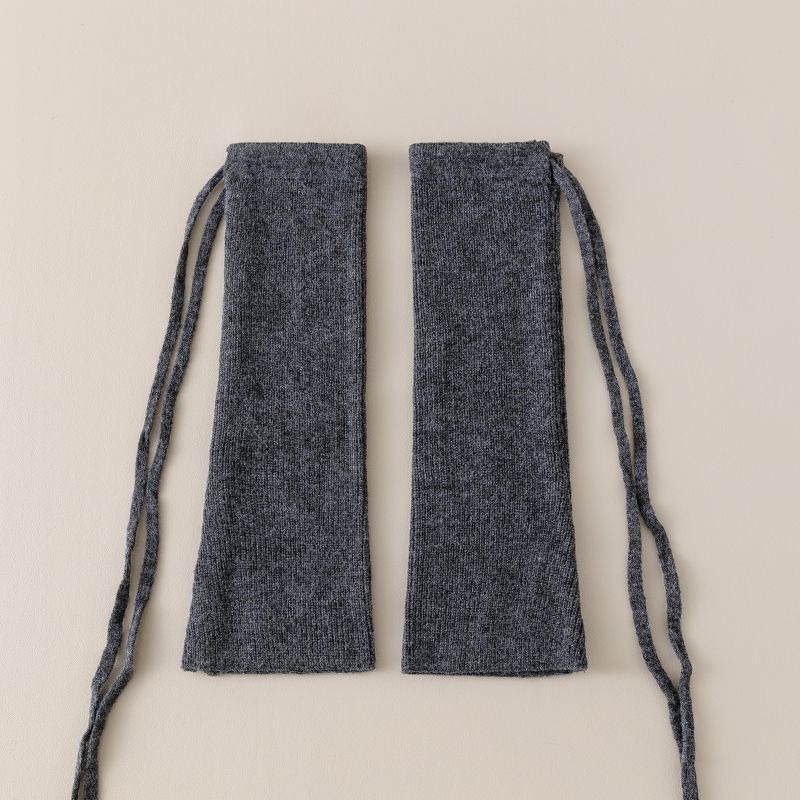 Японский стиль JK Носки-шнурки с ремешками, носки-гольфы, гетры, Утягивающие носки до колена, Осень-Зима, Микро-расклешенные гетры, Теплые вязаные, Свободная посадка