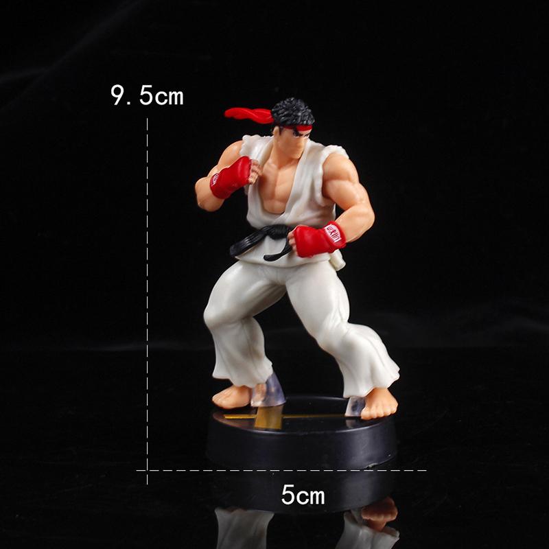 9,5 см игровая фигурка Street Fighter Рю Кен, экшн-фигурки, декор для комнаты, подарок на день рождения, коллекция ПВХ, игрушки для мальчиков