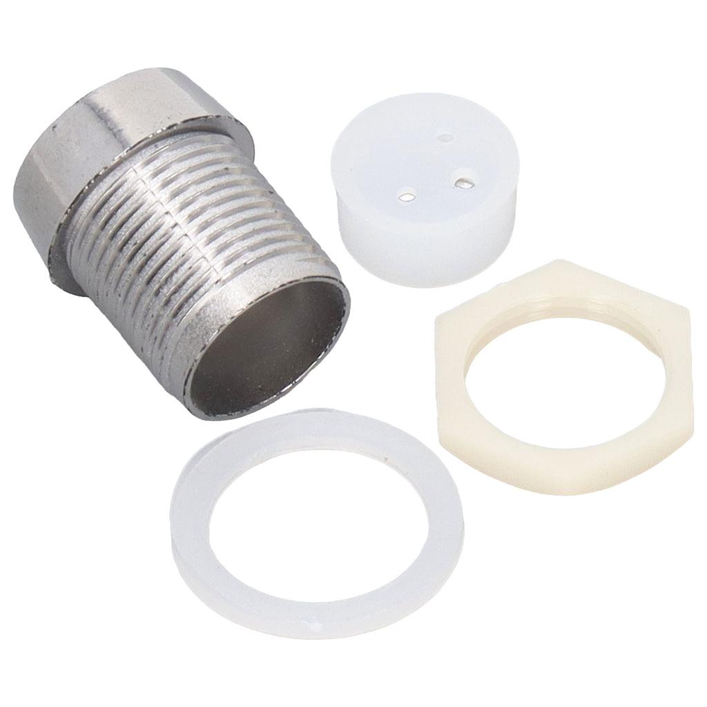 50 комплектов светодиодных держателей 10 мм, круглых, пластиковых, хромированных, для светодиодных ламп