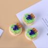 Mini Food Play Cake DIY Kit: Cream & Resin Accessories for Keychains & Pendants