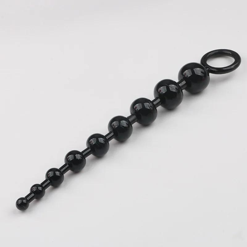 New Heart Beads Soft Anal Plug Anus Toys Big Balls Silicone G-Spot Stimulating Butt Plugs Adult Sex Couple Sexy