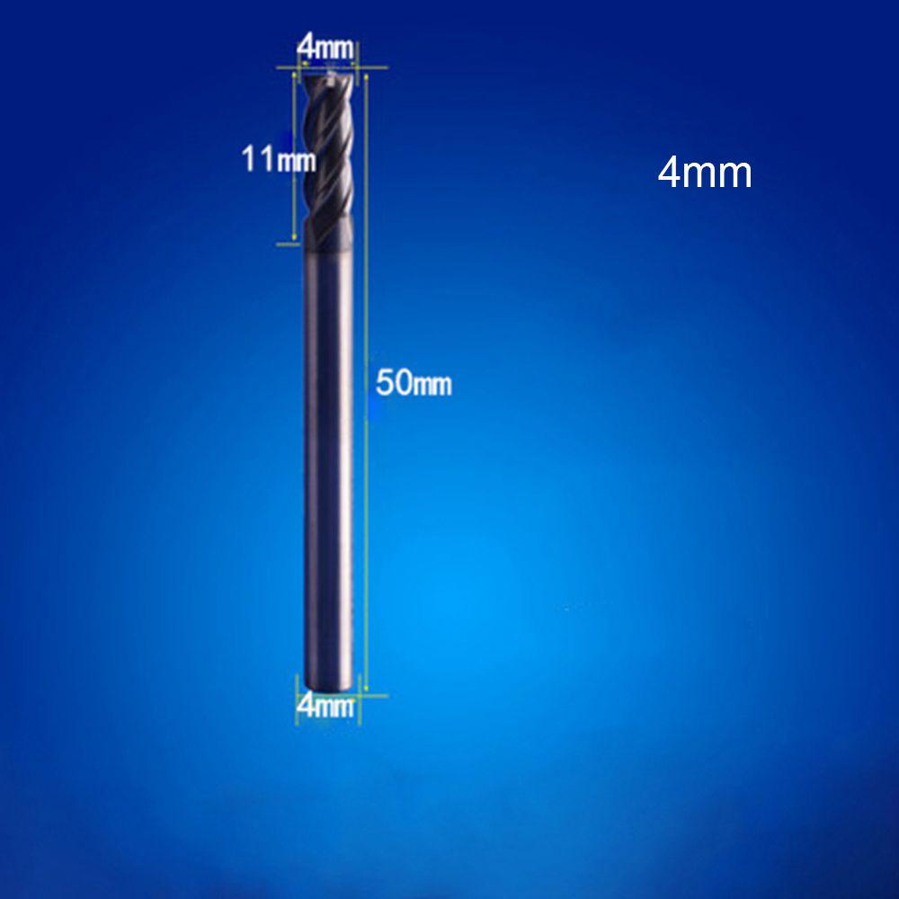 1/1.5/2/2.5/3/4/5/6mm Alloy Carbide Endmill Cutting Milling Cutter 4 Flute Mill Machine Tools