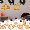 Halloween Night Lights Scene Layout Luminous Props Bar Atmosphere Dress Up Window Stickers Household Window Stickers
