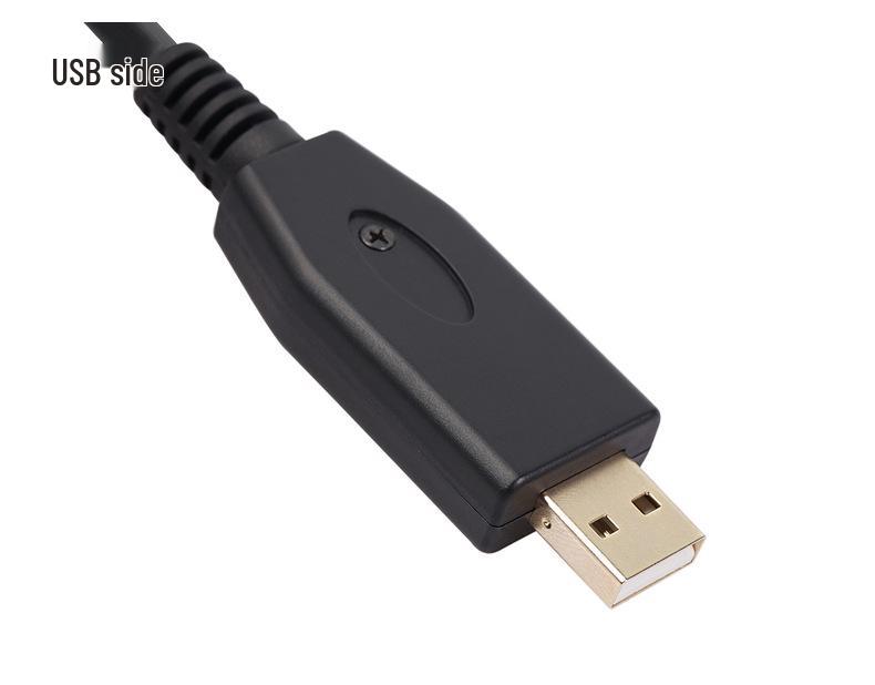 Позолоченный USB на 6,35 мм кабель для электрогитары с двойным экранированием и шумоподавлением