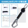 GUANGJIA Retractable Safety Fall Arrest Type 1 Lanyard with Locking Compatible with Full Harnesses and Waist Lightweight Lanyard, Belt, Device,