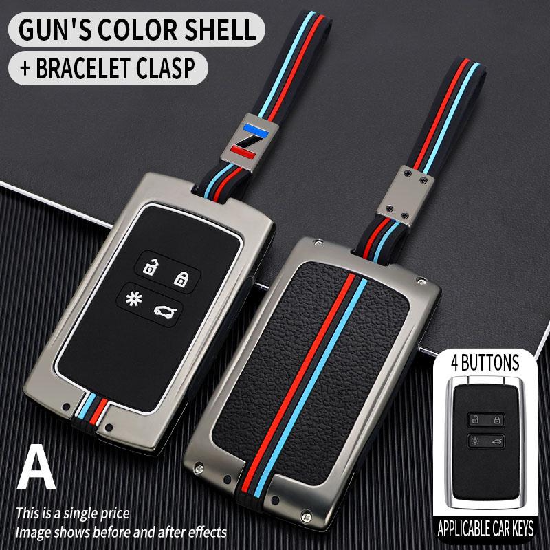 Чехол для автомобильного ключа, сумка для ключей, брелок для Renault Koleos Kadjar Scenic Megane Sandero Espace Clio Captur Kangoo Laguna Talisman Twingo