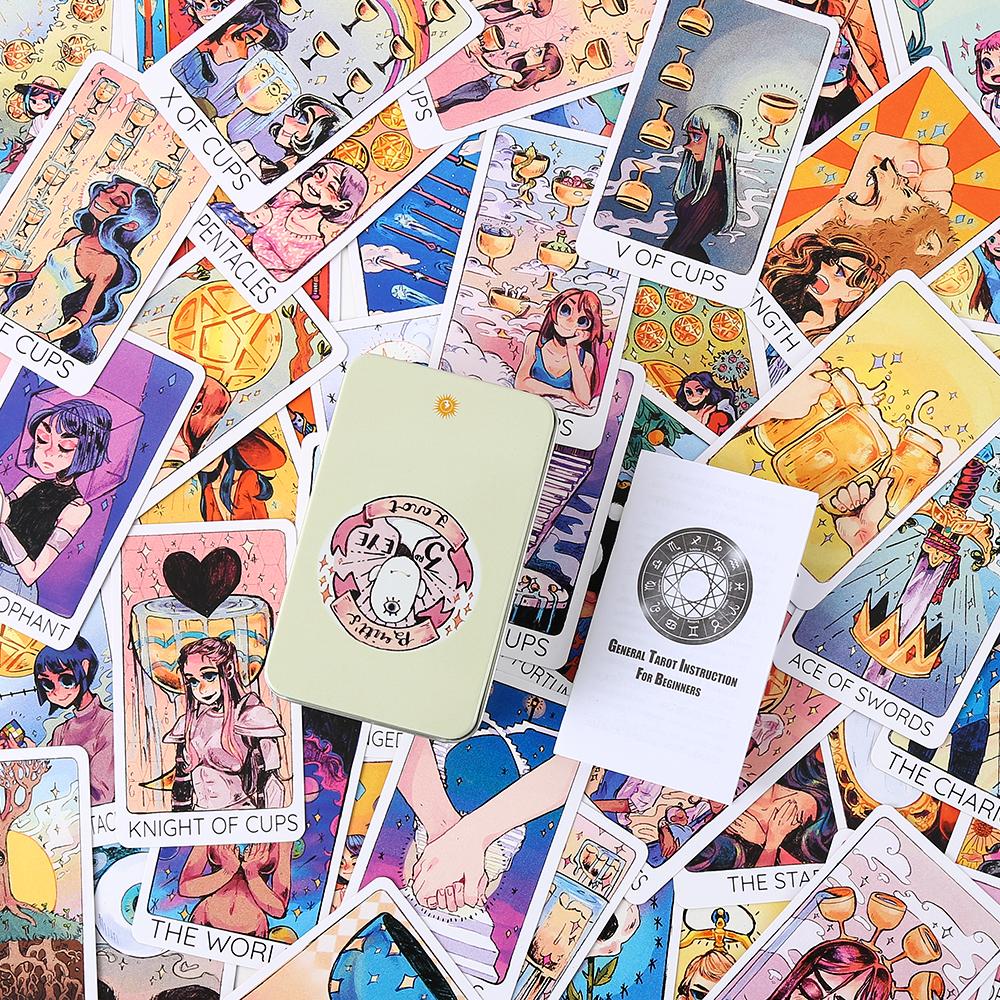 10*6 Cm Britt's Third Eye Tarot In A Tin