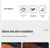 Противоскользящий коврик для консоли и подстаканников для Xiaomi YU7 - Улучшение и защита интерьера