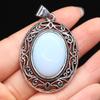 Кулон из натурального камня в форме яйца, полудрагоценный кружевной кулон для изготовления ювелирных изделий, ожерелье, браслет, аксессуар