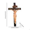 Jesus Crucifix Crosses Figurine Praying Religious Tabletop Home Decor Wall