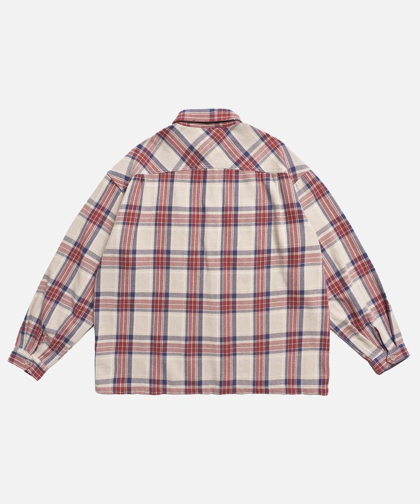 Фланелевая рубашка-overshirt Mideueobdeiteu_2 цвета