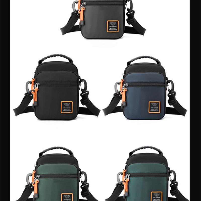2023 Мужская модная нейлоновая маленькая сумка, повседневные мужские мини-сумки, мужские сумки через плечо, сумки-мессенджеры для мужчин, кошельки и сумки