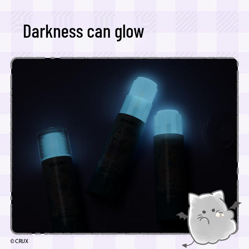 Deli Youyou Family Luminous Solid Glue Stick