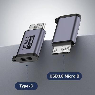 Адаптер Micro B USB C 3.0 Папа к Type C Мама Разъем Type-C USB3.0 Micro B