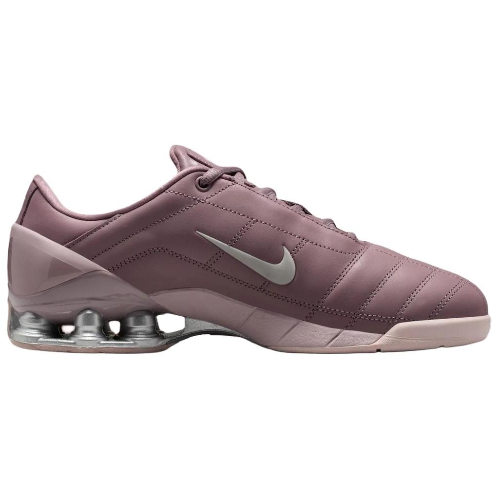 Nike Всего 90 Shox Magia Таупо Серый Светло-Фиолетовый Ореховый Женские Кроссовки Фиолетовая Частица-Розовый Металлик-Серебристый IO9300-201