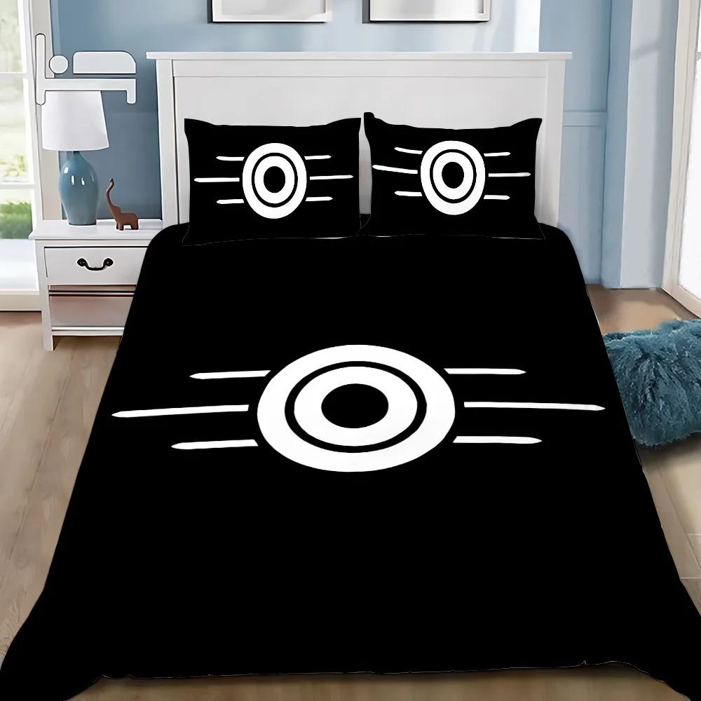 Hot Game Duvet Cover Pillowcase F-Fallouts Bedding Set Adult Boy Girl Bedroom Decoration Children Single Double Size