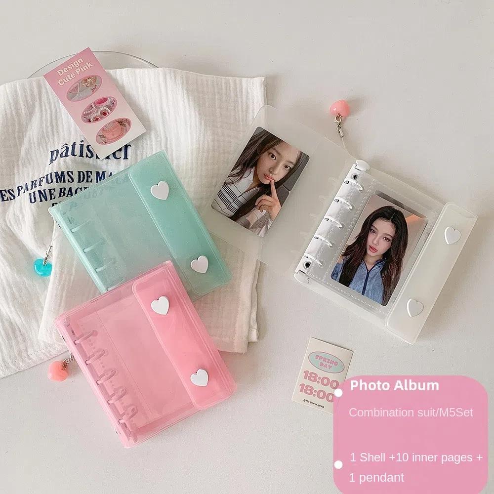 3in ID Photo ID Photo Photocard Frame PVC Card Cover Idol Card Display Protector  School Stationery