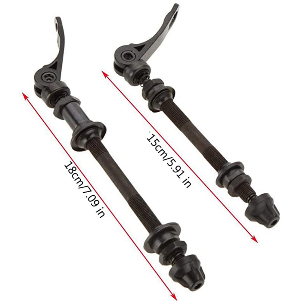 Mountain Bike Front Rear Bike Axle Bicycle Quick Release Hub Bicycle Hollow Shaft Bicycle Wheel Hub