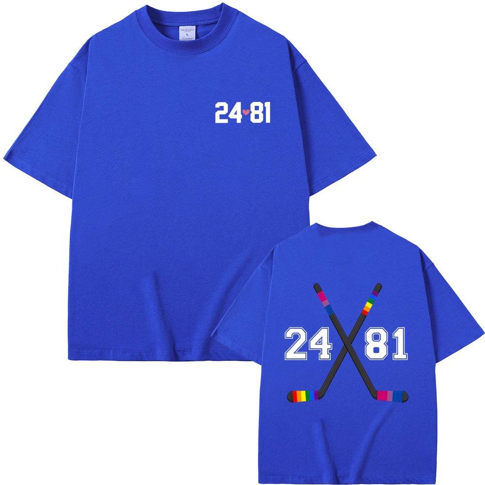 Heated Rivalry Shane Hollander Ilya Rozanov Hollanov 2481 Tshirt Men Women Casual Oversized T Shirts Unisex Fashion Streetwear