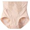 Women's Tummy Control Ice Silk Seamless Underwear Summer Thin Abdomen-Flattening Plus-Size High-Waisted Butt Lifting Butt-Covering Briefs