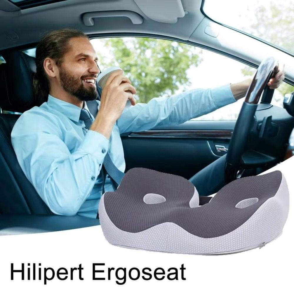 Эргономичная подушка для сиденья с облегчением седалищных бугров, ортопедическая подушка для сиденья с медленным восстановлением, сидячий