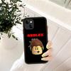 Чехол для телефона EZ27 R-Robloxs для iPhone 16 15 14 13 12 11 Pro Max 7 8 6 6s Plus Матовый чехол