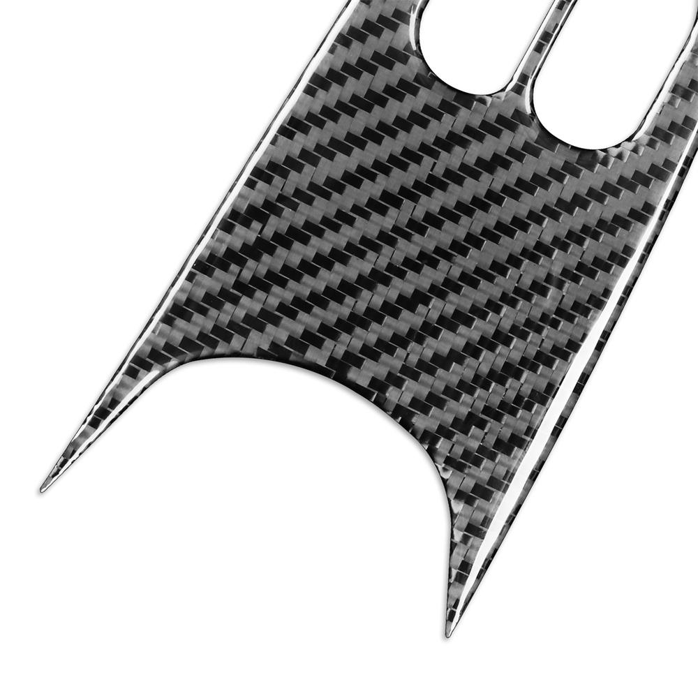 Real Carbon Fiber Interior Window Lift Switch Panel Trim For Ford Mustang 96-03 LHD Only