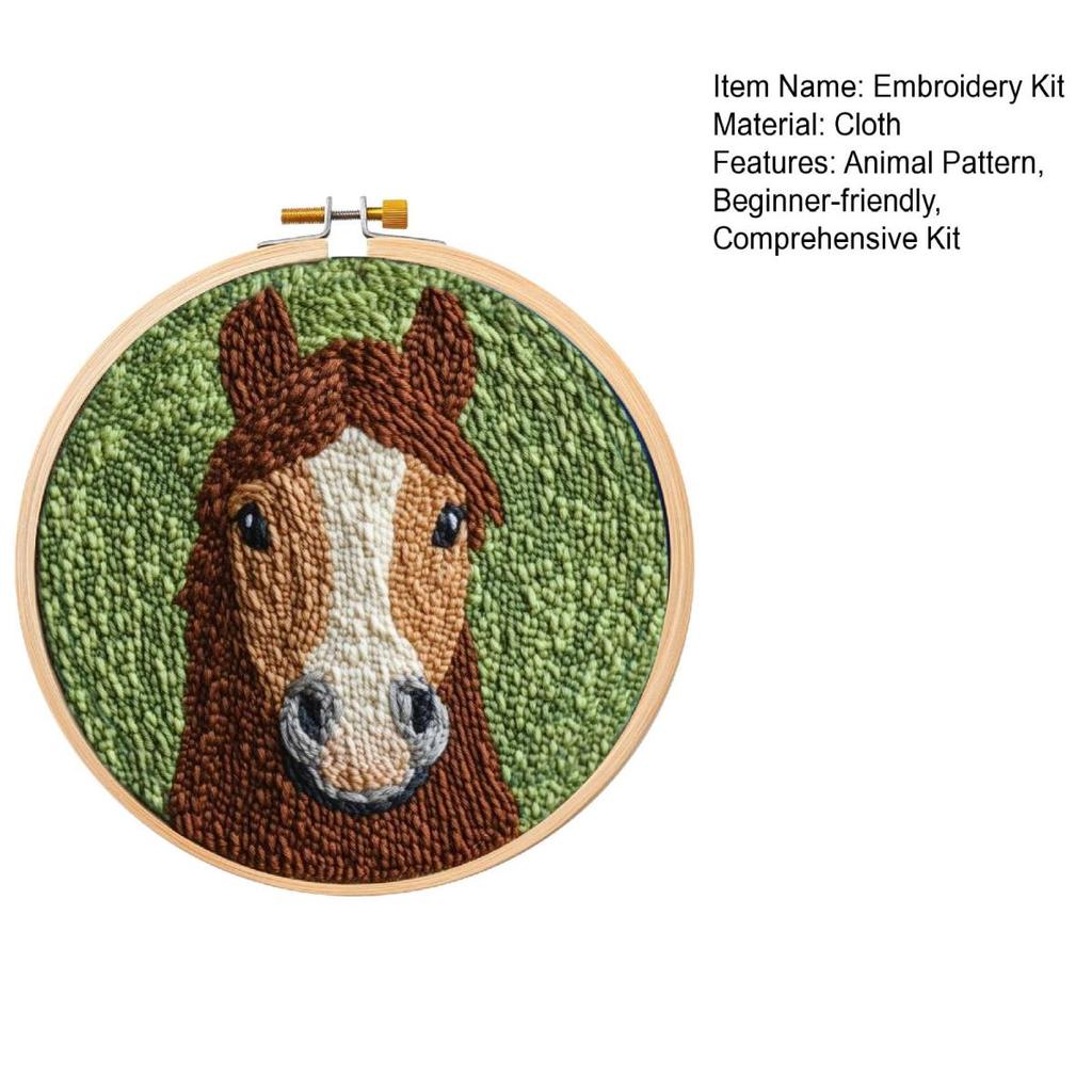 Набор игл для вышивания Yousheng для начинающих, набор игл для вышивания с пяльцами и ножницами, набор для начинающих для вышивания с помощью игл для вышивания своими руками для взрослых и детей