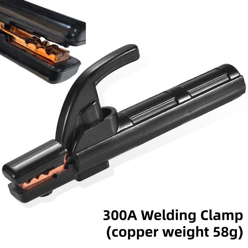 1 шт. Медные клещи с тяжелыми губками и мягкой рукояткой 300 А держатель электрода для дуговой ММА сварки