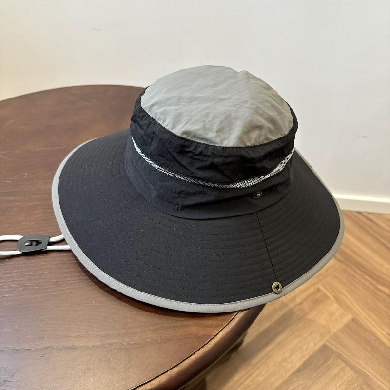 Fisherman'S Hat Fashionable And Versatile Sunscreen Mountaineering Hat Adjustable Breathable Waterproof Outdoor Camping Hat