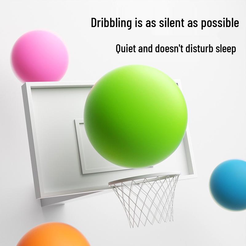 Indoor Silent Basketball Patting Toy - Baby Sponge Ball