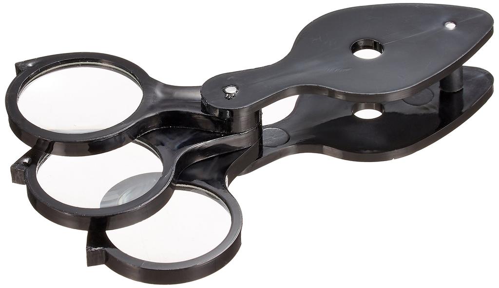 Shinwa Loupe D Высокое увеличение, тип хранения, набор из 3 предметов, 3,5x