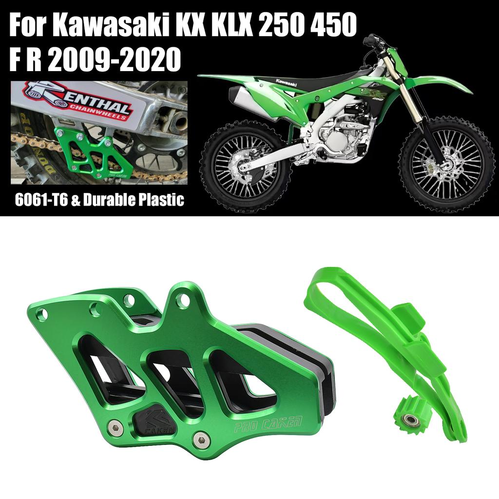 Motorcycle CNC Chain Guide Slider Guide Swingarm Roller For Kawasaki KX250F KX450F KX250 KX450 250 450 KX 250F 450F KLX450R 450R