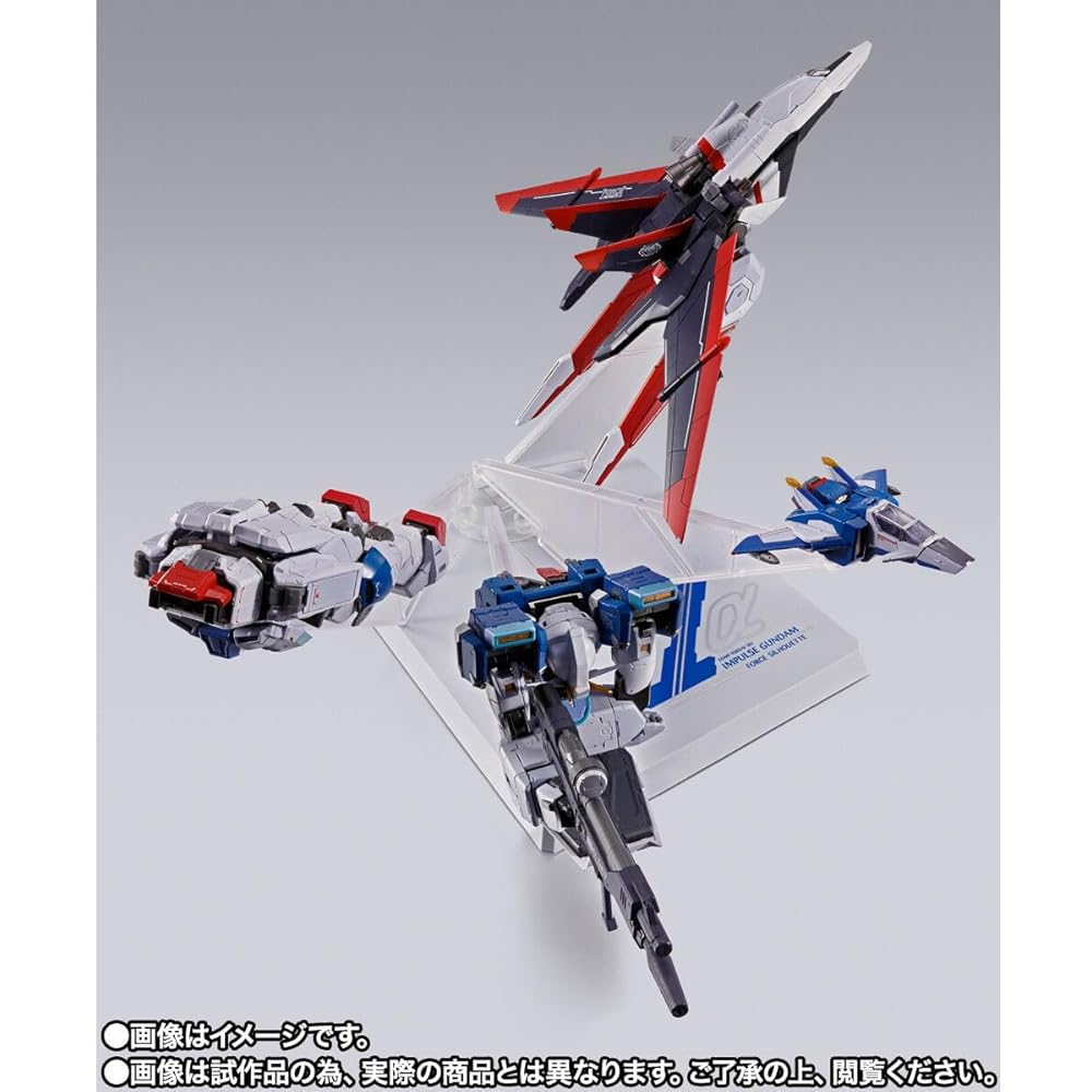 Металлическая фигурка Force Impulse Gundam из серии Metal Build, ABS, литой металл, ПВХ, 180 мм, окрашенная, коллекционная модель